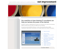 Tablet Screenshot of netimprovement.co.uk
